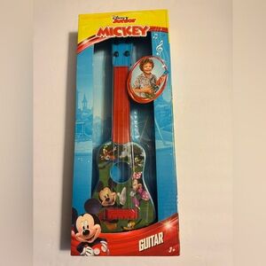 Disney Mickey Mouse Toy Guitar - Red and Blue